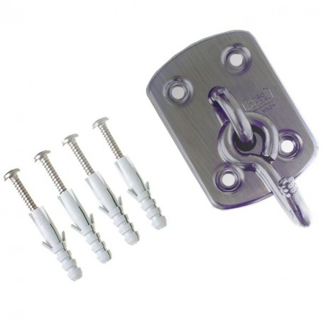 Gancho para Rede de inox Escovado União Mundial