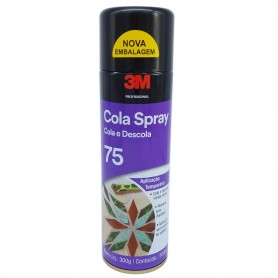 Adesivo Cola Spray Reposicionável 75 - 500ml 3M