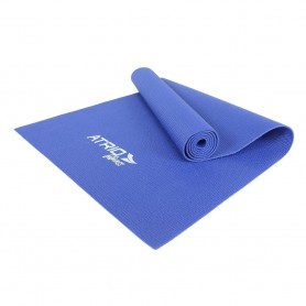 Tapete Colchonete para Yoga e Pilates Azul Atrio