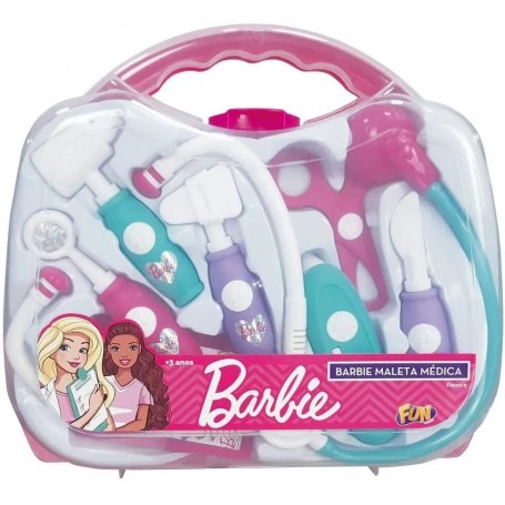 Kit Maleta Médica de Brinquedo da Barbie Fun