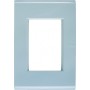 Placa Liz Cor 4x2 - 3 Postos Azul Jeans Tramontina