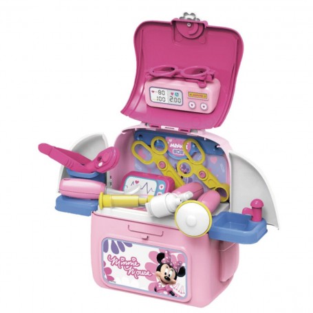 Kit Maleta Médica de Brinquedo da Minnie Disney Multikids