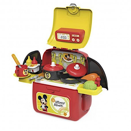 Kit Maleta Cozinha de Brinquedo do Mickey Disney Multikids