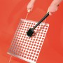 Escova de Nylon Com Cabo Limpa Grelha Mor