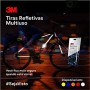 Fitas Refletivas Adesivas P/bicicleta Multiuso 3m - Cor:laranja