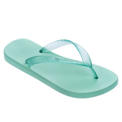 Chinelo Sandalia Ipanema Classica Verde Claro Com Tira Verde Transparente