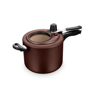 Panela de Pressão com Visor Grande 4,5L MTA - Várias Cores
