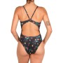 Maio Natação Mormaii - Preto Floral