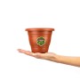 Vaso Redondo Plastico - Boca 13cm - Sanremo