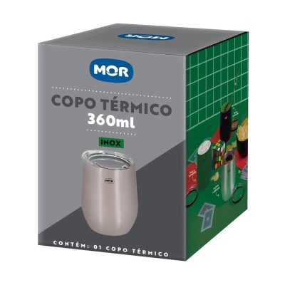 Copo Termico Inox 360 Ml Mor