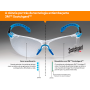 Óculos de Segurança Kit Solus 1000 Transparente 3M