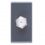 Tomada Coaxial para TV Módulo Lux²/Liz Grafite Tramontina