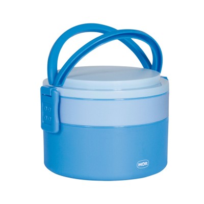 Pote Marmita 2 Andares Redondo Com Alca Mor