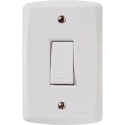 Interruptor Simples com Placa Lux²  4x2 Tramontina