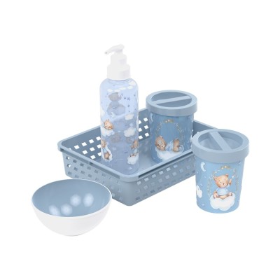 Kit Higiene Baby Decorado Menino Plasutil