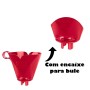Suporte P/ Filtro de Cafe Plastico Tam 102 Sanremo - Cor: Vermelho