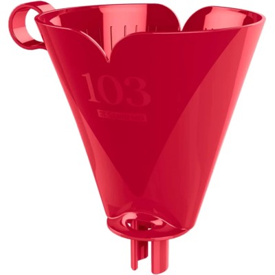Suporte P/ Filtro de Cafe Plastico Tam 103 Sanremo - Cor: Vermelho