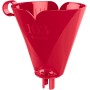 Suporte P/ Filtro de Cafe Plastico Tam 103 Sanremo - Cor: Vermelho