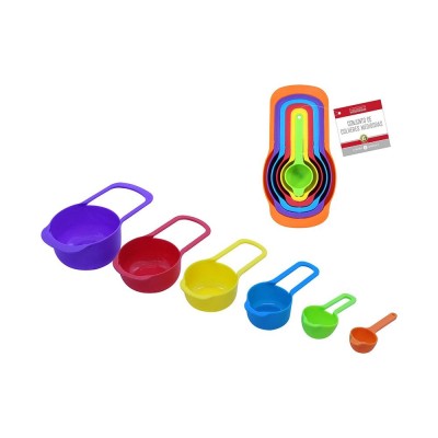 Kit Medidores 6 Pcs Hauskraft - cores sortidas