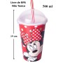 Copo P/ Shake Minnie Disney 500 Ml Plasutil