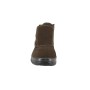Botina com Fecho Aderente - Couro Nobuck Cafe Ps630 Ecosafety
