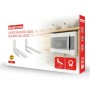 Suporte para Microondas Ajustável Branco SBR 3.8 Brasforma