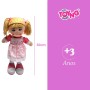 Boneca de Pano 30cm Honey Dolls Toyng