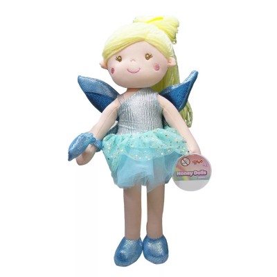 Boneca de Pano 37cm Honey Dolls Fadinha Toyng