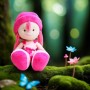 Boneca de Pano 42cm Honey Dolls Primavera Toyng