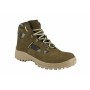 Botina de Trabalho Couro Azeitona Ps451 Ecosafety