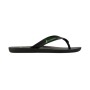 Chinelo Sandalia Rider Feel Urban Preto com Verde