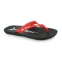 Chinelo Sandalia Rider Feel Urban Preto com Vermelho