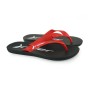 Chinelo Sandalia Rider Feel Urban Preto com Vermelho