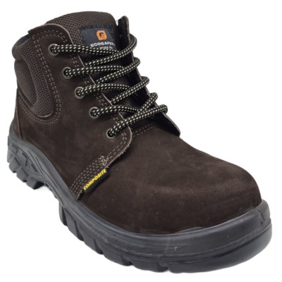 Botina Nobuk PS-137 Café - Bico Composite Ecosafety
