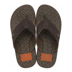 Chinelo Sandalia Ipanema Cartago Montreal Marrom C/ Laranja