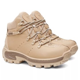 Botina de Trabalho Couro Alpha Bege CatPro