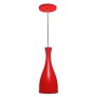 Luminária Pendente td-1003 Vermelho Fosco Taschibra