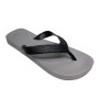 Chinelo Sandalia Ipanema Surf Anatomico Cinza Com Tira Preta