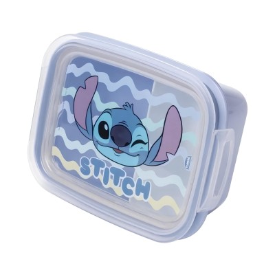 Marmita Pote Com Trava Hermetica Stitch 630ml Disney Plasutil