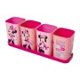 Porta Canetas C/ Bandeja Minnie - 5 Pcs Disney Plasutil