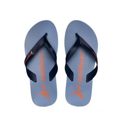 Chinelo Sandalia Rider Feel Urban Azul Com Laranja