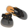 Chinelo Sandalia Ipanema Cartago Dallas Cinza e Preto C/ Amarelo