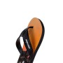 Chinelo Sandalia Mormaii Tropical Preto e Laranja