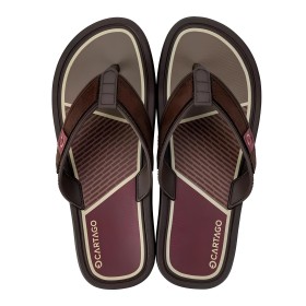 Chinelo Sandalia Ipanema Cartago Maiorca Essencial Bordo C/ Marrom