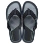 Chinelo Sandalia Ipanema Cartago Maiorca Essencial Cinza e Preto c/ Verde