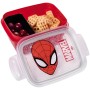 Marmita Pote Com Trava Hermetica Homem Aranha 630ml Marvel Plasutil