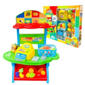 Mini Quitanda - Brincar de Faz de Conta - 43 Pcs Pakitoys