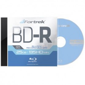 Mídia BD-R Blu-Ray Disc 4x 25GB Case c/ 1 Fortrek