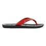 Chinelo Sandalia Rider Feel Urban Preto e Vermelho com Cinza