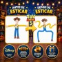 Toy Story 5 - Disney - Personagem Flexivel Esticadinho Toyng